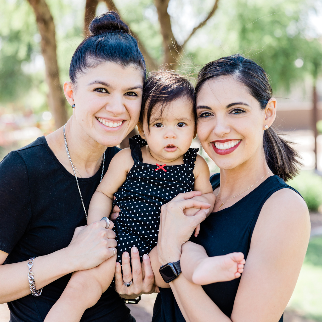 Verónica, Adela y Gaia